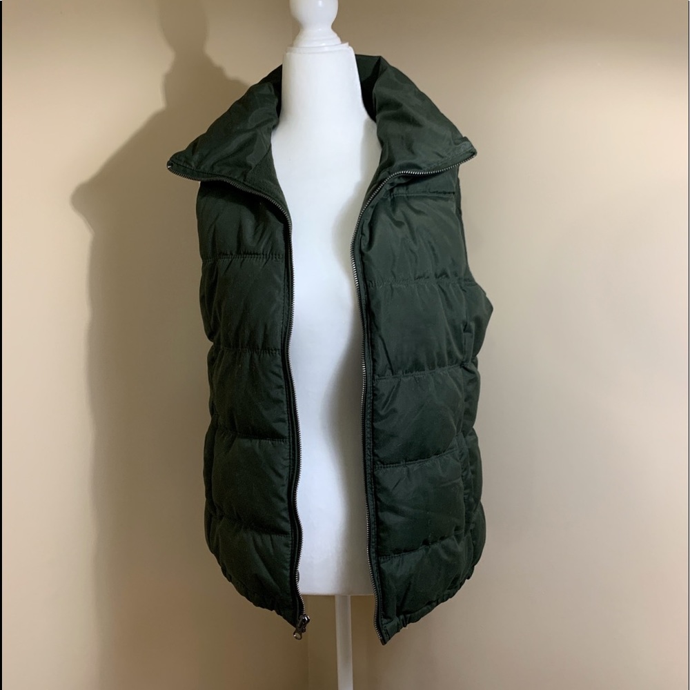 Forest Green Puffer Vest